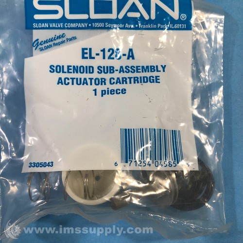 Sloan EL128A Solenoid SubAssembly Actuator Cartridge FNFP eBay