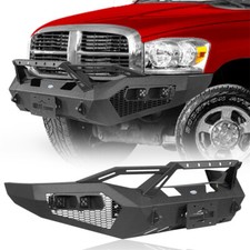 Steel Front Bumper W Winch Plate For 2006 2007 2008 2009 Dodge Ram 2500 3500 Steel Front Bumper W Winch Plate For 2006 2007 2008 2009 Dodge Ram 2500 3500