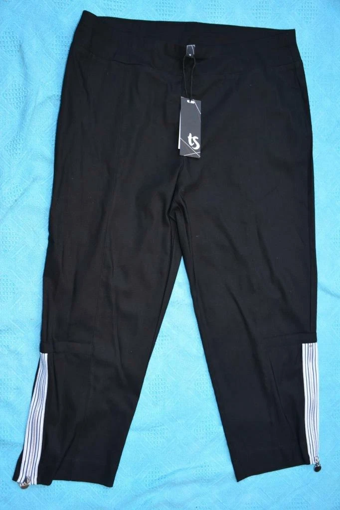 NEW Taking Shape TS 14+ Black Crop Pant Stretch Fabric Size 16 NEW rrp$119.95