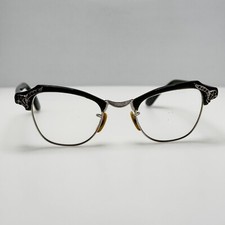 Bausch  Lomb B L Eyeglasses Eye Glasses Frames 4 1/4 5 3/4 12k GF 22-46