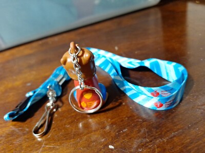 Jump Rope For Heart Zoo Crew Animal Lion Keyring Vinyl with