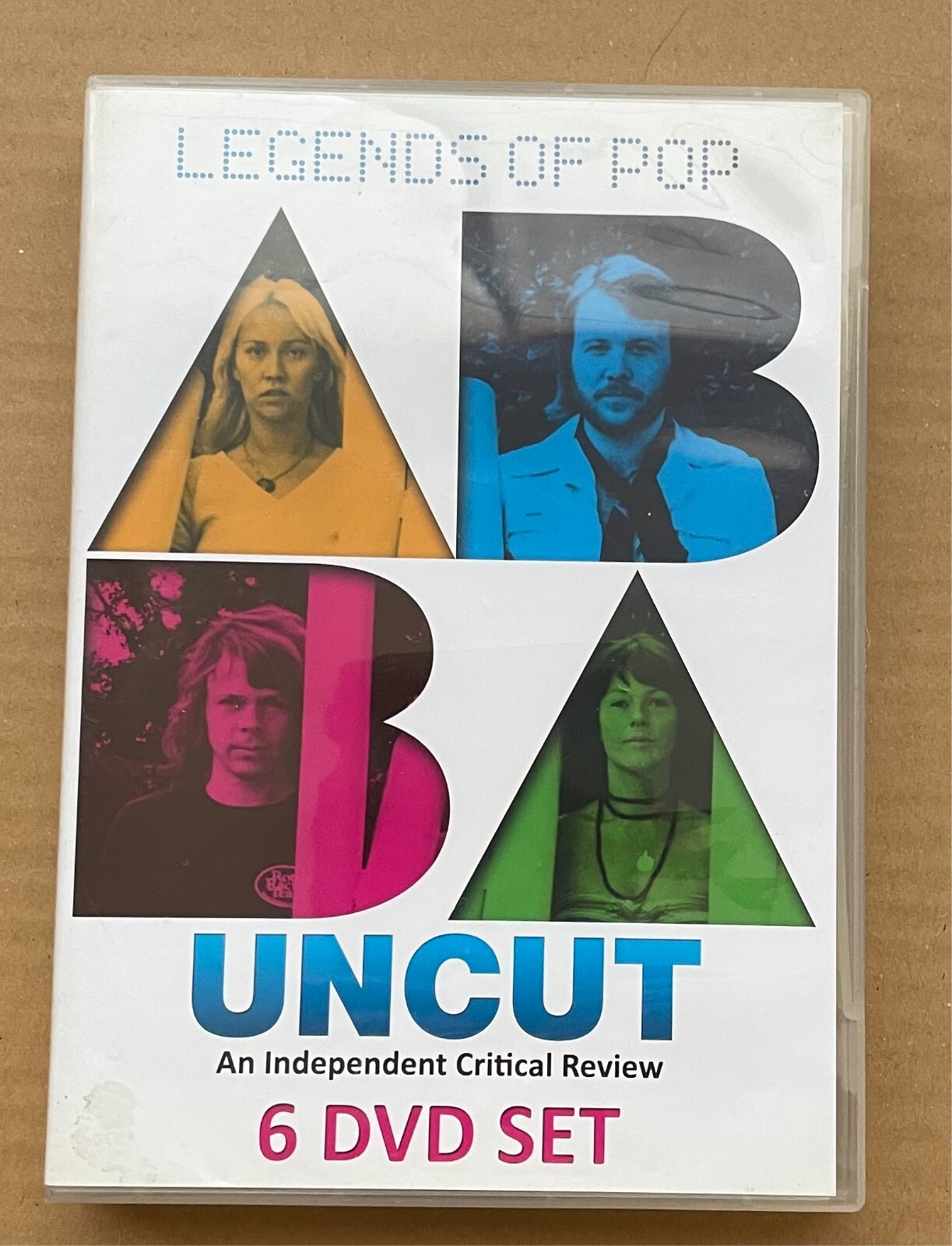 Legends Of Pop - ABBA Uncut - An Independent Critical Review (DVD, 2013) 6 Discs