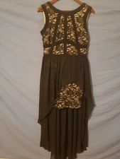 Gorgeous! Morgan & Co. Black Lace Cocktail Party Prom Dress Juniors 11/12