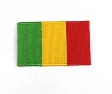 mali country flag embroidered iron-on patch crest badge 3108