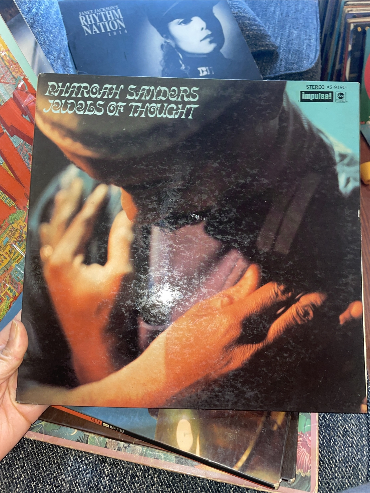 Pharoah Sanders Jewels Of Thought 1st Press VG+ Vinyl eBay