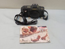 Canon T70 35mm SLR Film Camera Body, Manual Included