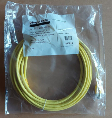 Dätwyler Patchkabel Cat. 6 5m gelb