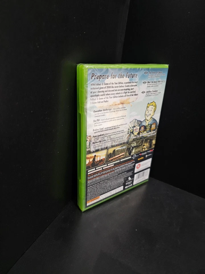 Fallout 3 Game of the Year Edition Xbox 360 NEW Sealed UK Version - Image 2 of 3