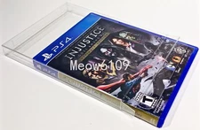 50PC Clear Protective Box Cases Display Sleeves For Playstation 3 PS3 PS4 Games