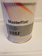 DuPont Axalta Mastertint Cromax Qt 886J Master Tint Quart Opaque Red ppg
