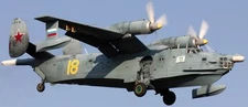 Be-12 Chaika Russian Navy Beriev Be-12 Airplane Kiln Dry Wood Model Large New