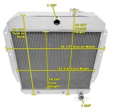 Champion Cooling Systems CC5559 All-Aluminum Radiator