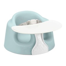 Bumbo Infant Floor Seat PLUS Sit Up Chair, Adjustable Harness, Desert Mirage