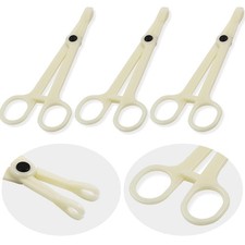 Piercing Clamps 25Pcs Piercing Forceps Septum Forceps Clamps Rounded Slotted ...