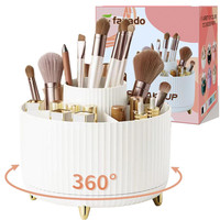 Make-Up-Organizer 360 Drehbar 5 FäCher Schminktisch Aufbew