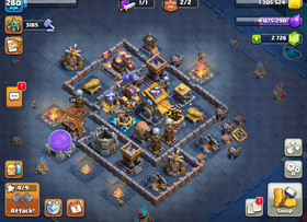 TH17 Fully Maxed but Wall ⚔️ 100-100-90-75-50 Maxed Heroes 🔥21 Maxed Equipment