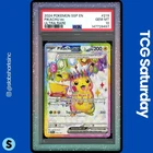 2024 POKEMON SURGING SPARKS #219/191 PIKACHU EX ULTRA RARE PSA 10