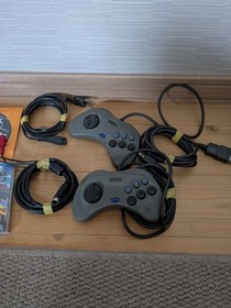 SEGA Saturn Console System Boxed Set Working Excellent Ship from Japan