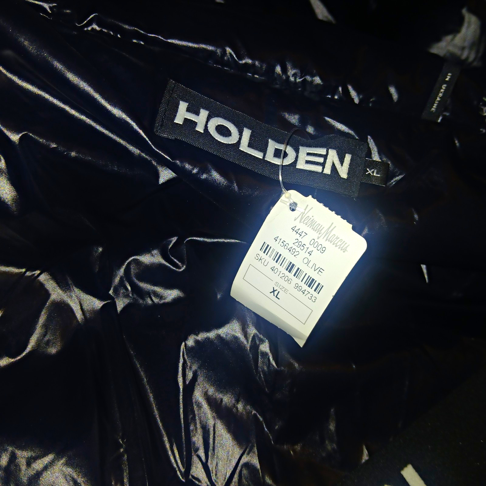 NWT Holden Fowler Down Jacket - Olive Rock Tie - XL - second product detail image