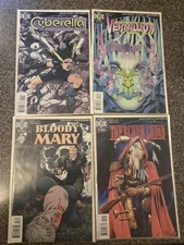 Lot Of 4 DC Helix Comic Book- Cyberella, The Black Lamb, Vermilion, Bloody Mary 