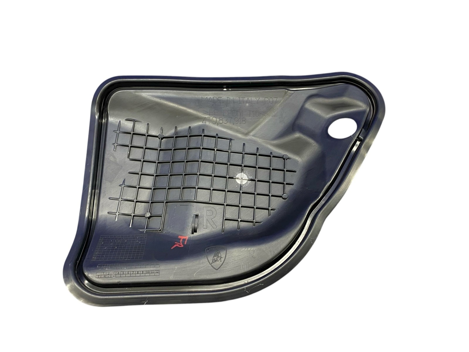 LAMBORGHINI HURACAN LP640-4 PERFORMANTE FRONT WATER DEFLECT GASKET TRIM SET