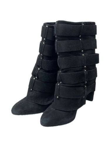 Bottes Giuseppe Zanotti En Cuir Noir Taille 37 - Authentiques Et En Super état !
