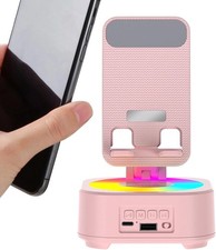 Mobile Phone Stand with Speaker - ABS, 7.48 Inch Mobile Phone Stand, Adjustable