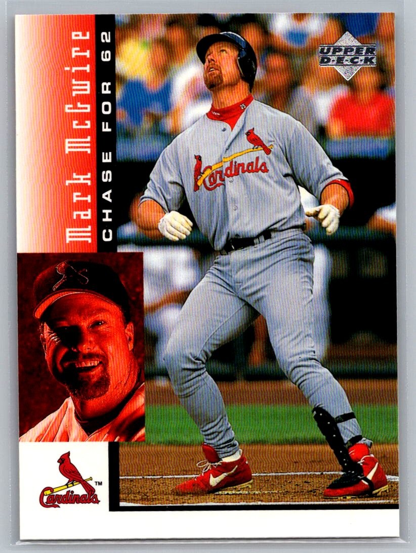 1998 Upper Deck Mark McGwire's Chase for 62 #17 Mark McGwire