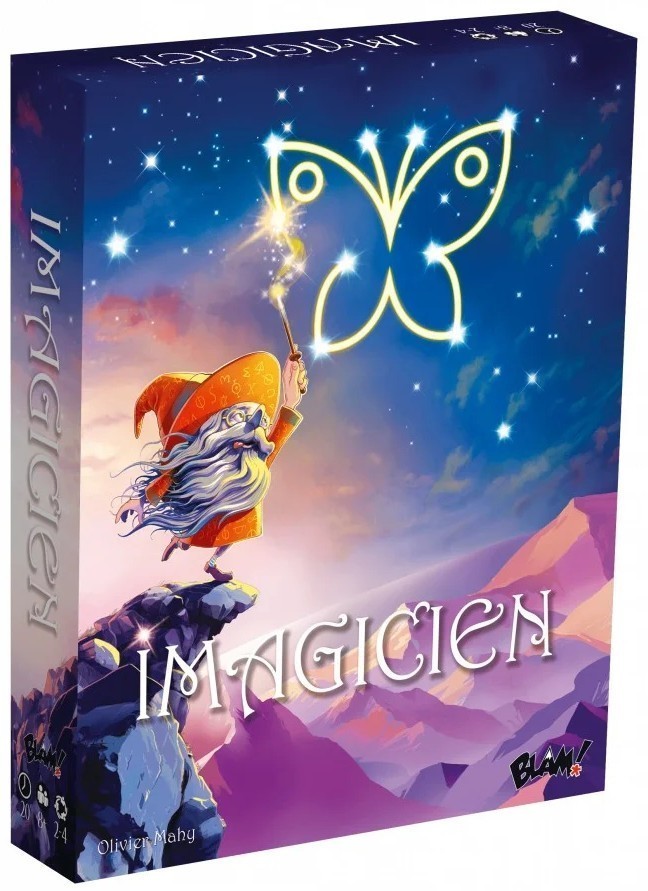 Jeu de société Imagicien par BLAM pour des soirées de dessin magique en famille