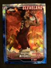 2024-25 Topps Basketball Chrome Sapphire Edition Donovan Mitchell #69 Cavaliers