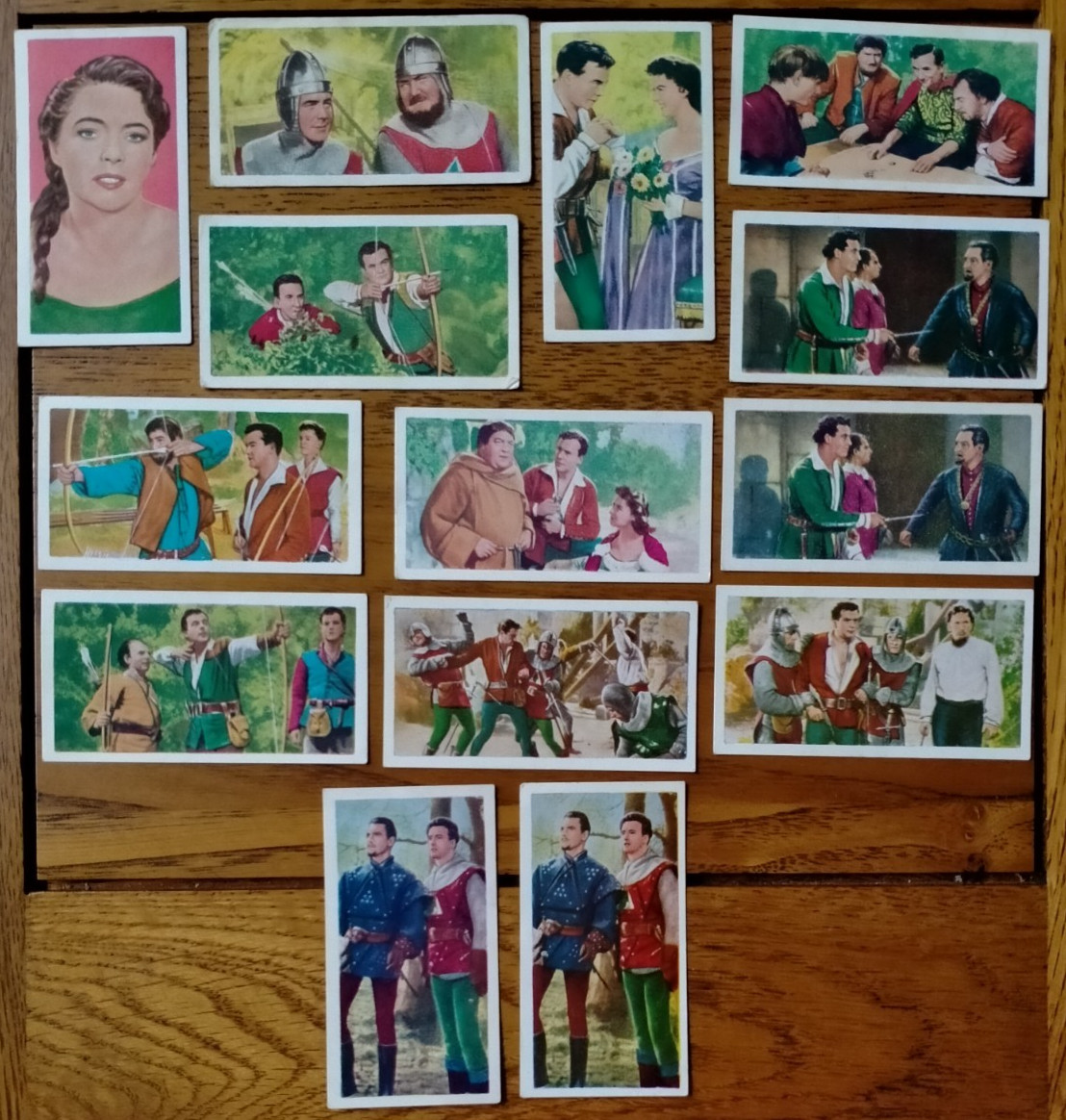 Barratt & Co. Ltd. Robin Hood 1961 Choose Your Cards