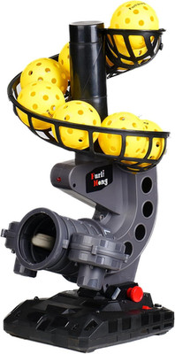 388PBH Pickleball Machine, 4 Adjustable Angles, Includes 9 Pickleballs, Powered