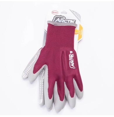 Boss Arctik Grip Women's Gloves Small/Medium Burgundy Cut Resistant Warm