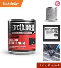 Black Truck Bed Liner 1 Quart - Diy Skid-resistant Coating For All Surfaces