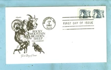 1982, Scott #1949  ARTMASTER FDC, "Rocky Mountain Big Horn Sheep"...