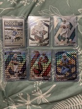 2025 Panini Mosiac Football Insert/Prizm Lot (6)