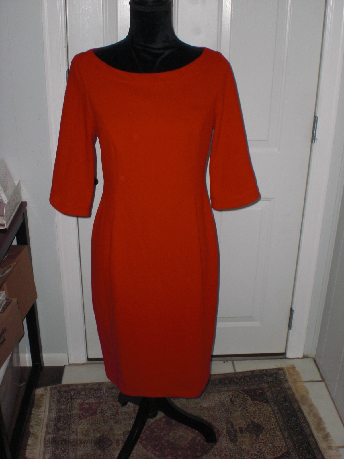 Calvin Klein Preowned Size 8 Red Dress