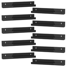 10x Floating Vinyl Record Album Wall Mount Display Shelf Acrylic Clear Holder US