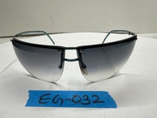 Vintage Gucci GG2652/S L7E 68-10 115 Rimless Shield Sunglasses Italy