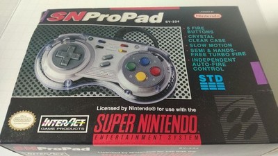 NINTENDO SNProPad SV-334 6 Fire Buttons Open Box