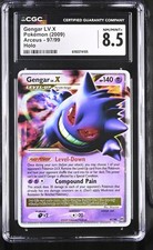 CGC 8.5 NM/MINT+ Gengar LV.X 97/99 Arceus Holo Pokemon Card on eBay