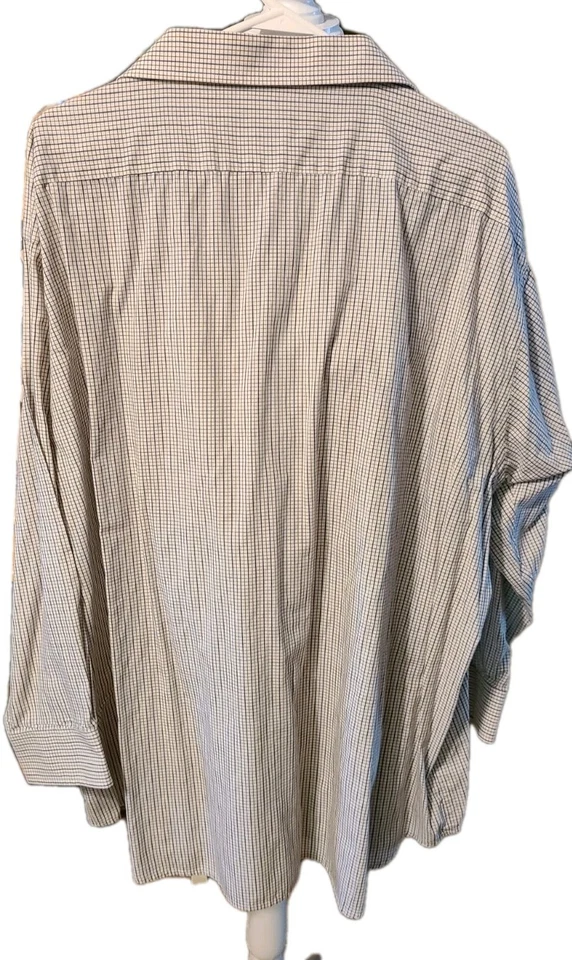 Camisa de vestir para hombre OLEG CASSINI cuello manga 18,5 32/33 usada Foto 3 de 4