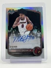 MIKEL BROWN JR 2025-26 BOWMAN CHROME REFRACTOR 1ST ROOKIE AUTO /499 Q2045