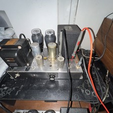 PAIR VINTAGE WILLIAMSON MONOBLOCK TUBE AMPLIFIERS!!! UNITRAN 6U38 OPT!!!!