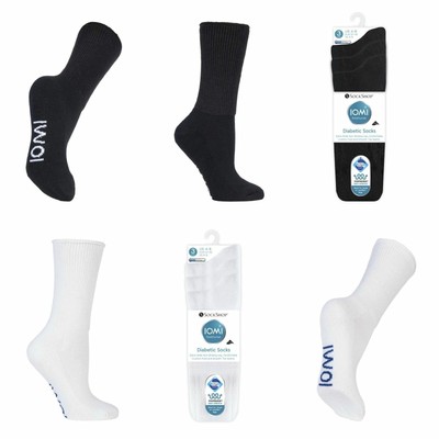 Chaussettes Pour Hommes Fresh Feel - Non élastiques, Confort Doux - Mi-mollet - Lot De 6 Ou 12 Paires - Coton