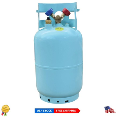 #ad #ad HP295 Steel 30 lb Recovery Cylinder Integrated Float Switch for Safe Use $479.98