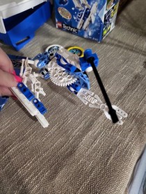 VTG LEGO Technic Throwbots Ski 8501 Complete Box Instructions 2 Discs