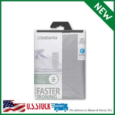 Brabantia Size C (49 x 18 inches) Replacement Ironing Board Cover with Durable F