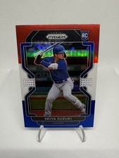 2022 Panini Prizm - Seiya Suzuki #46 Red White & Blue Prizm (RC)