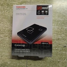 Toshiba Canvio 320GB Portable External Hard Drive – USB 2.0